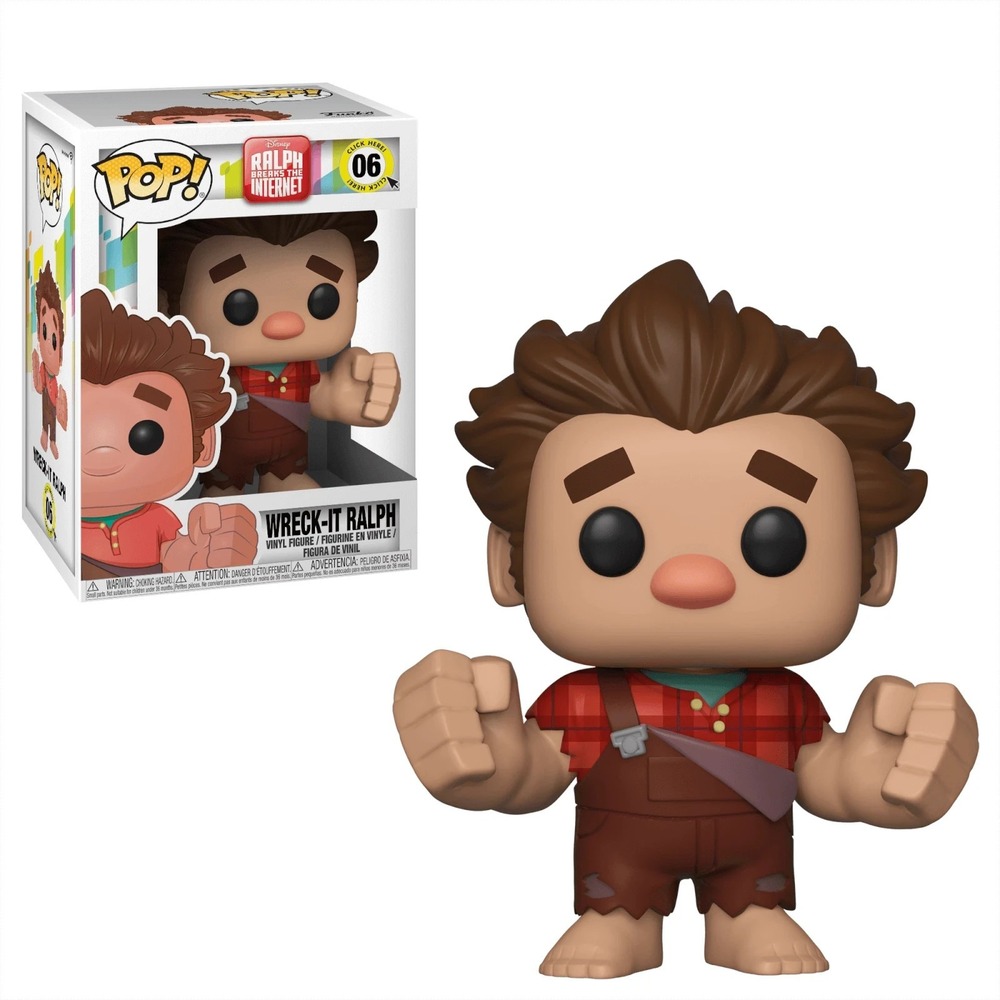 Funko Pop! Disney Wreck-It Ralph #06 Ralph Vinyl Figure Vaulted Classic